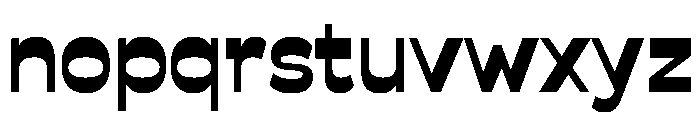 Savate Bold Font LOWERCASE