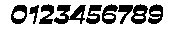 Savate ExtraBold Italic Font OTHER CHARS