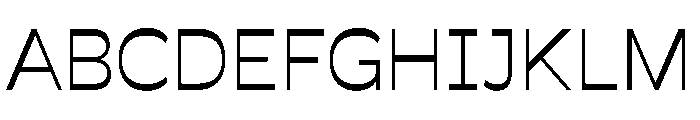 Savate Light Font UPPERCASE