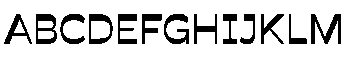Savate Medium Font UPPERCASE