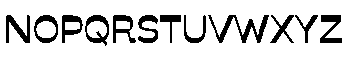 Savate Medium Font UPPERCASE