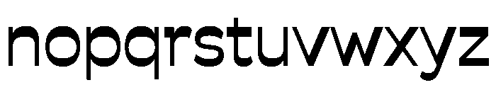 Savate Medium Font LOWERCASE