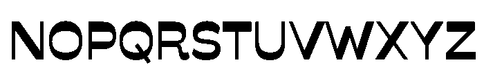 Savate SemiBold Font UPPERCASE