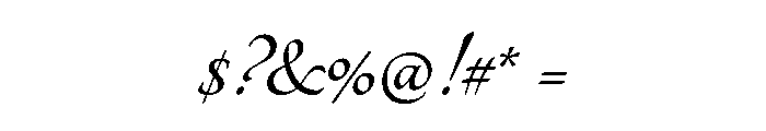 Savoye Bold Font OTHER CHARS
