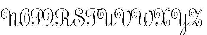 Savoye Medium Font UPPERCASE