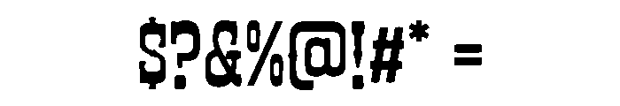 SADDLEWICK Font OTHER CHARS