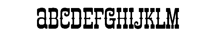 SADDLEWICK FONT