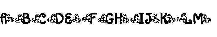 SAIJAI Regular Font UPPERCASE