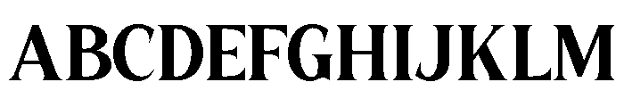 SANELA-Black Font UPPERCASE