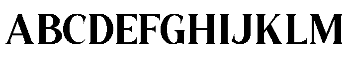 SANELA Extra Bold Font UPPERCASE