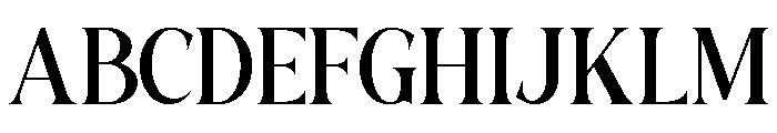 SANELA Extra Light Font UPPERCASE