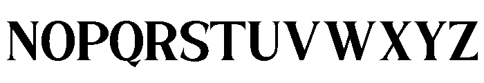SANELA-ExtraBold Font UPPERCASE