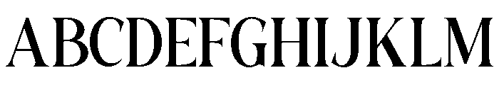SANELA-ExtraLight Font UPPERCASE