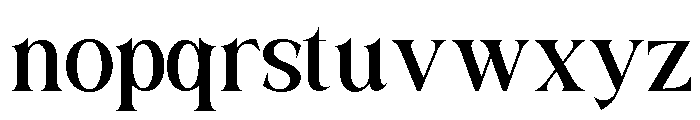 SANELA-ExtraLight Font LOWERCASE