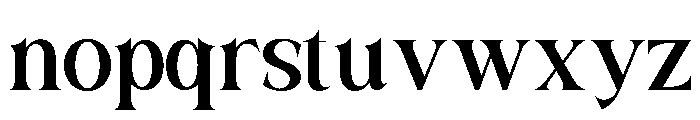 SANELA-Light Font LOWERCASE