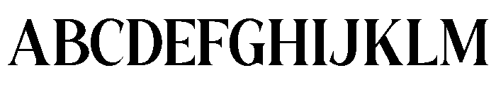 SANELA-Medium Font UPPERCASE