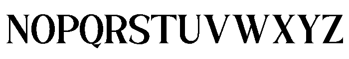 SANELA-Medium Font UPPERCASE
