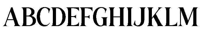 SANELA-Regular Font UPPERCASE