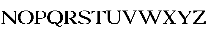 SAS Epiphany Semi-expanded Regular Font UPPERCASE