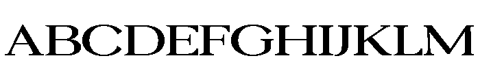SAS Petrichor Expanded Regular Font UPPERCASE