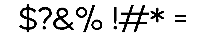SASCarbide Font OTHER CHARS