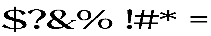 SASMONTECARLO-ExtraexpandedRegular Font OTHER CHARS