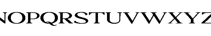 SASMONTECARLO-ExtraexpandedRegular Font UPPERCASE