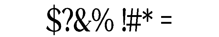 SASParadox-SemicondensedRegular Font OTHER CHARS