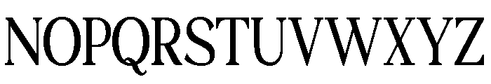 SASParadox-SemicondensedRegular Font UPPERCASE