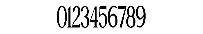 SASPerplex-CondensedRegular Font OTHER CHARS