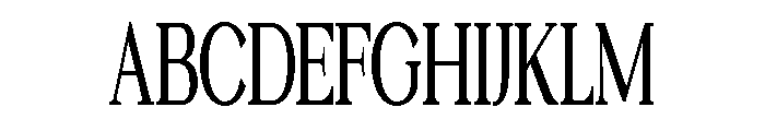 SASPerplex-CondensedRegular Font UPPERCASE