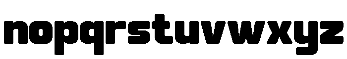 SATUVA Extra Bold Font LOWERCASE