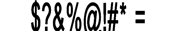 SabangIslandBold Font OTHER CHARS