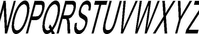 SabangIslandSlant Font LOWERCASE