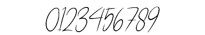 Sabella Signature Regular Font OTHER CHARS