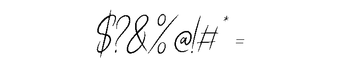 Sabella Signature Regular Font OTHER CHARS
