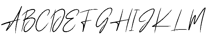 Sabella Signature Regular Font UPPERCASE