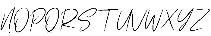 Sabella Signature Regular Font UPPERCASE