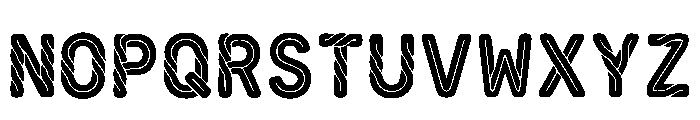Sabina Regular Font UPPERCASE
