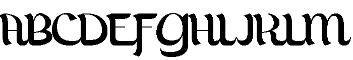 Sabiyah-Regular Font UPPERCASE