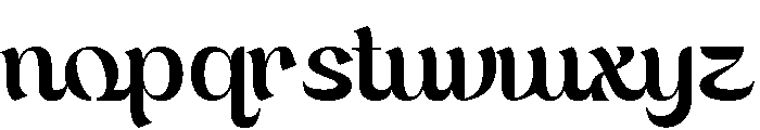 Sabiyah-Regular Font LOWERCASE