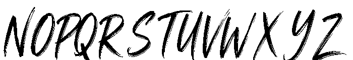 Sackline Font UPPERCASE