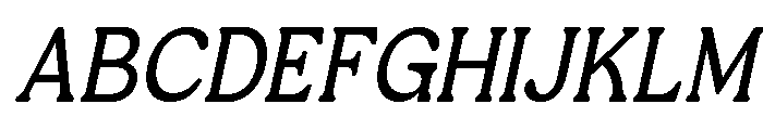 Sacred Grove Italic Font UPPERCASE