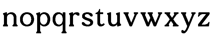 Sacred Grove Regular Font LOWERCASE