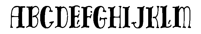 Sacred_Harmony Font UPPERCASE