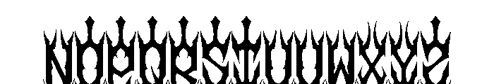 Sacrumy Font LOWERCASE