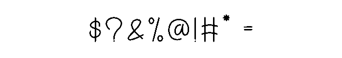 Sad Vibes Font OTHER CHARS