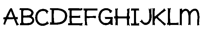 Saddle_Brown Font UPPERCASE