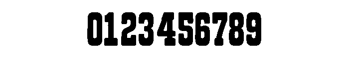 Saddle Western Font OTHER CHARS