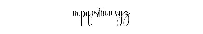 Sadnight2 Font LOWERCASE